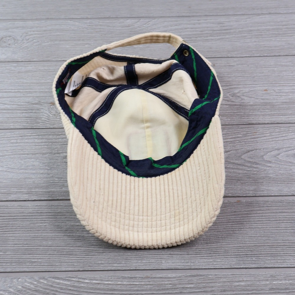 Rowing Blazers x Target Skull Crossbones Corduroy Hat Cap Cream Adjustable - Picture 5 of 7
